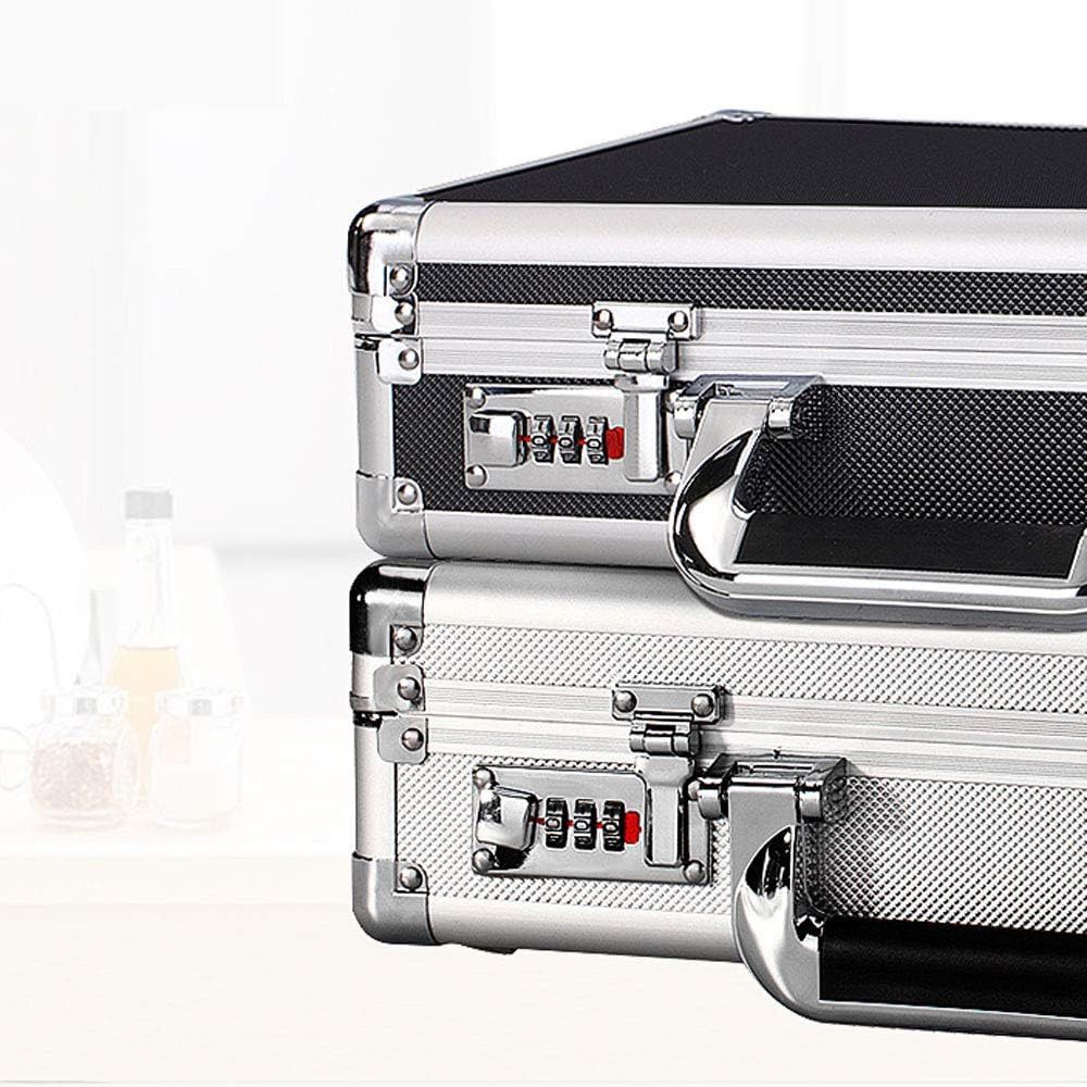 2Pcs Tool Box Hasp, Luggage Suitcase Hasps with Combination Lock, Replacement 3