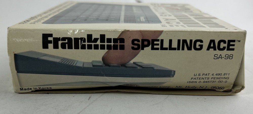 Franklin Spelling Ace Second Edition SA-98 electronic speller