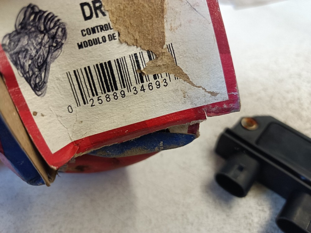 Duralast Ignition Control Module for 88 Fiero 2.8 boxed damaged