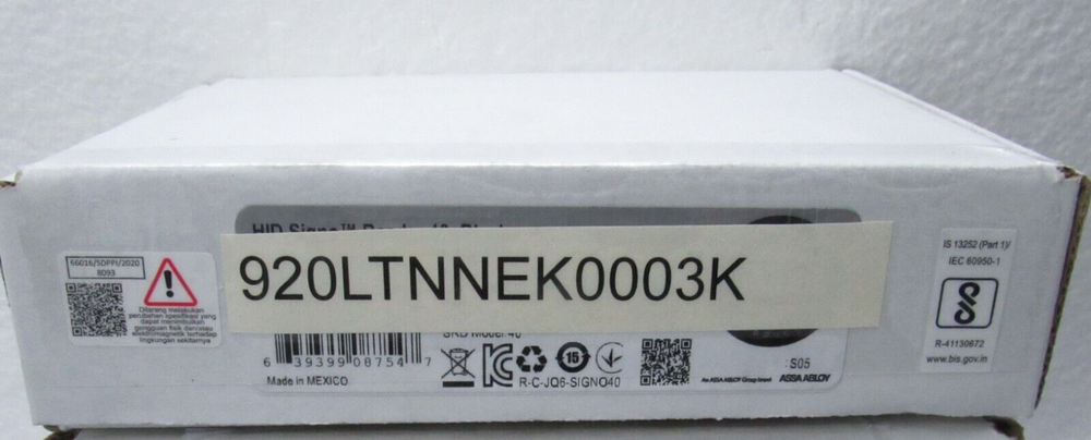 HID 920LTNNEK0003K RP40 multiCLASS SE Smart Card Reader [CTA]