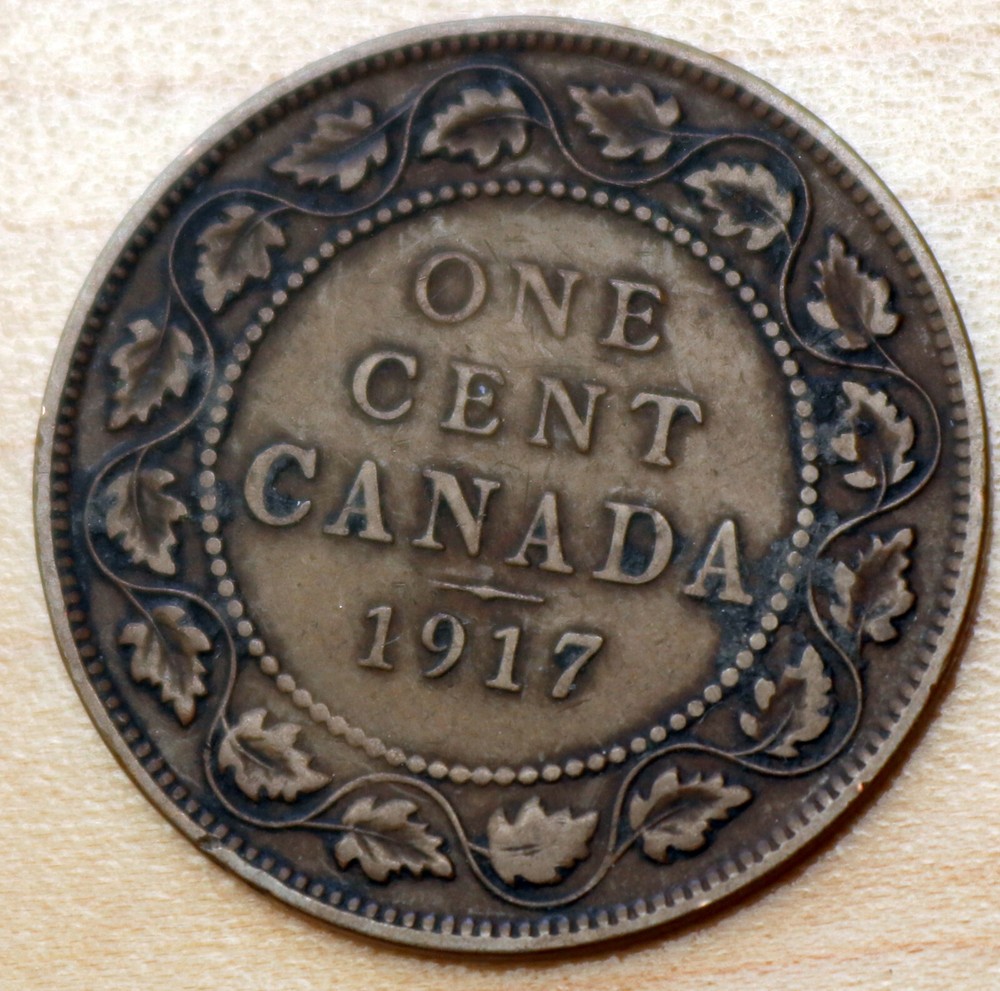 1917 Canada 1 Cent