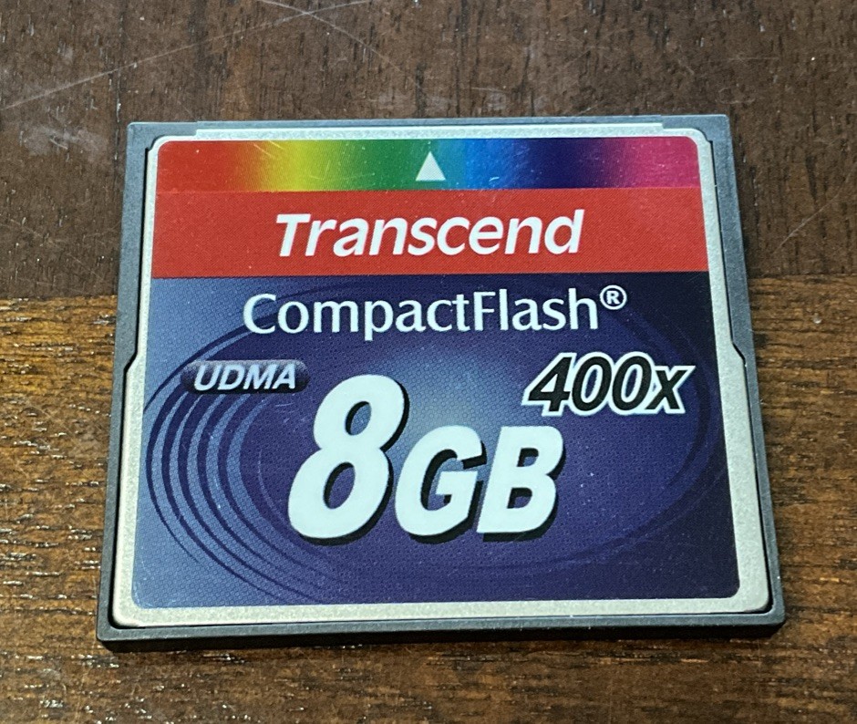 Transcend - 8 GB Compact Flash 400X