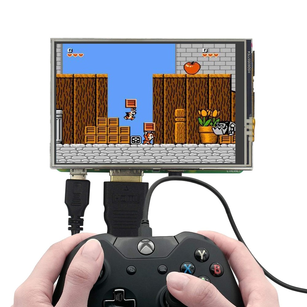 JUN-ELECTRON for Raspberry Pi 3 B+ 3.5 inch Touch Screen with screen
