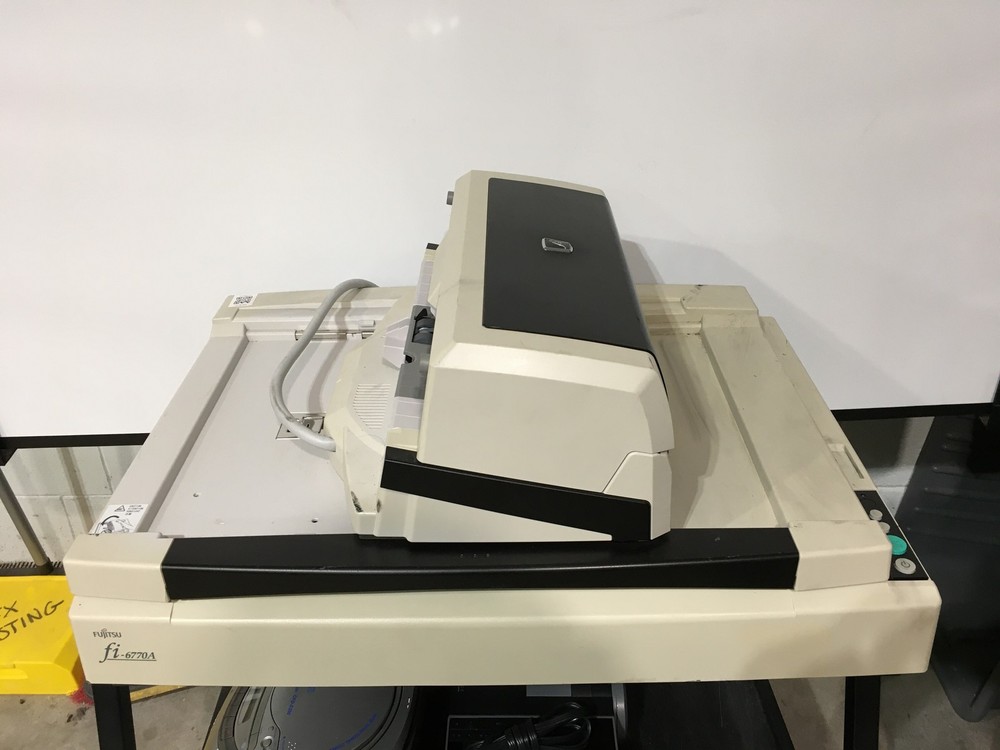 Fujitsu FI-6770A Color Flatbed Image Document Highspeed Scanner