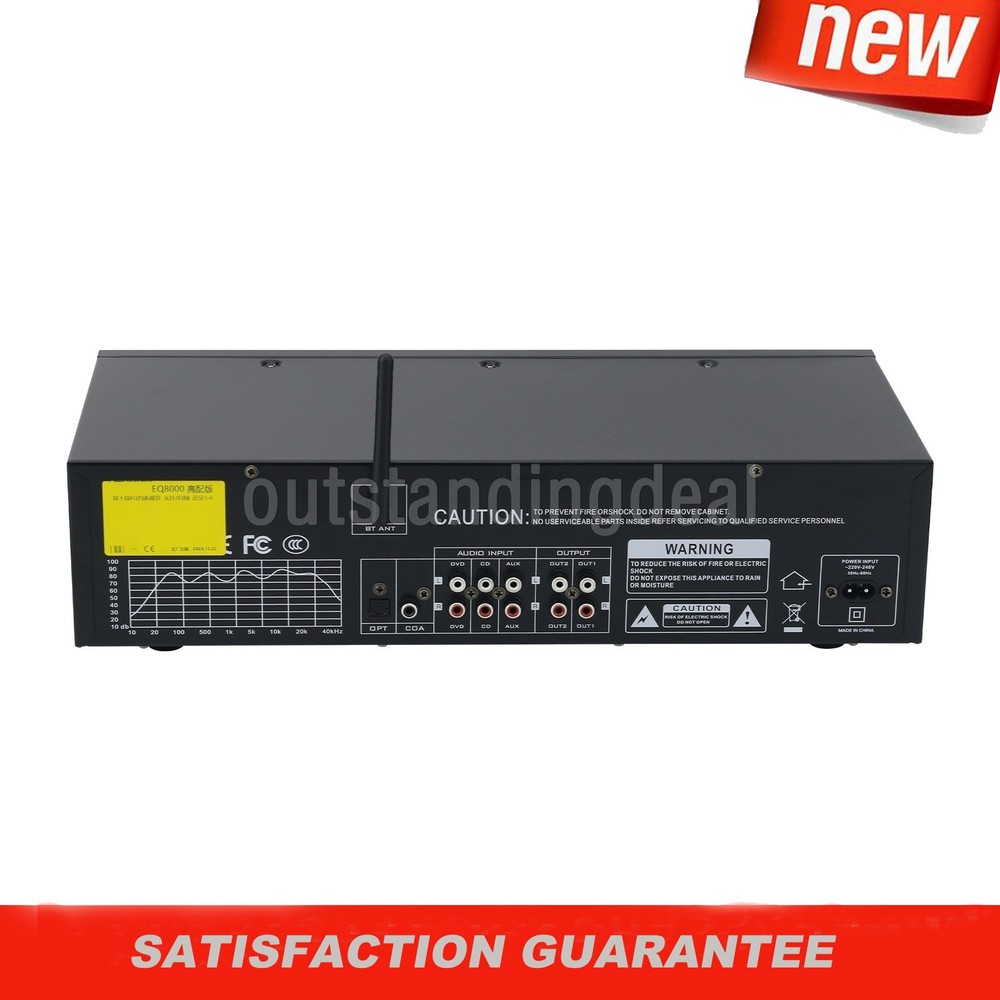 EQ8000 Green LED EQ Equalizer Bluetooth5.4 Digital Audio Decoder Processor os67