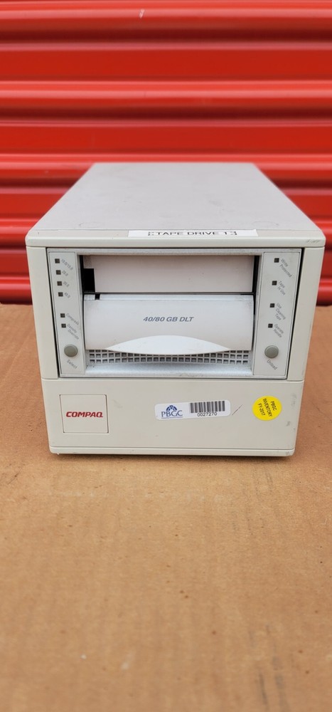 Compaq 40/80 GB DLT Rack Mountable SCSI Tape Drive