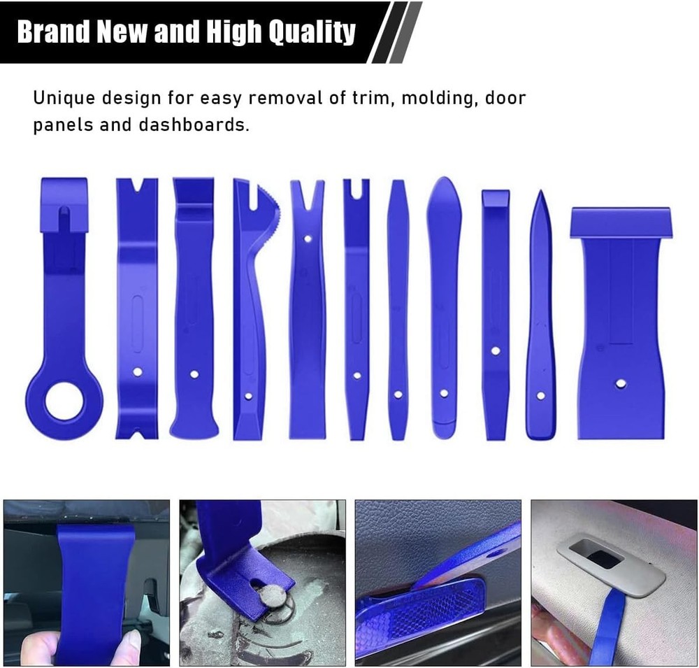 Car Interior Disassembly Kit Trim Removal Tool Car Clips Puller Diy Panel Tool