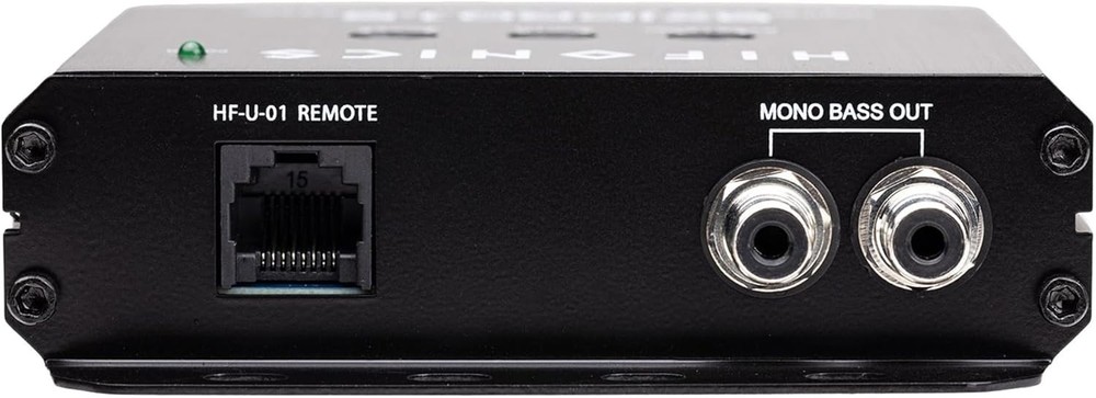 Bass Enhancer, Digital Processor with Dash Mount Remote Control, Integration ...