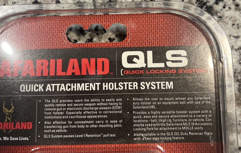 Sarfariland Quick Attatchment Holster System QUICK-KIT4