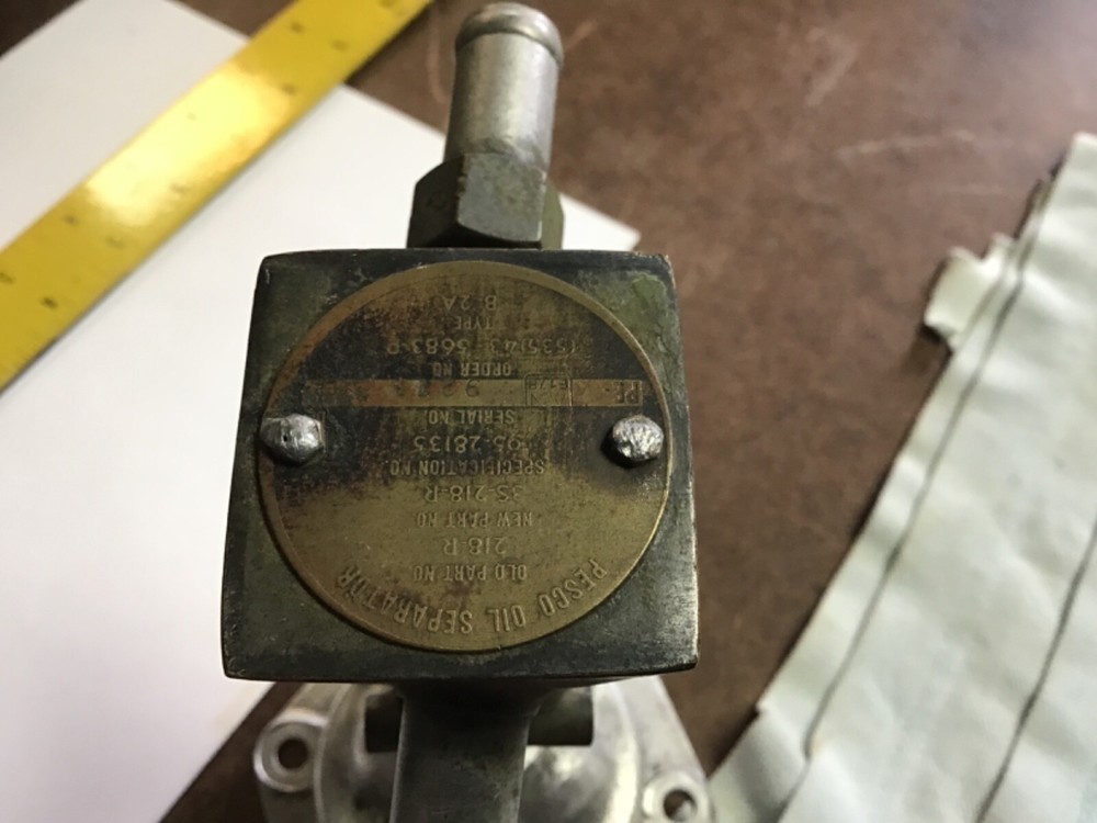 PESCO OIS SEPARATOR Model 3S-218R