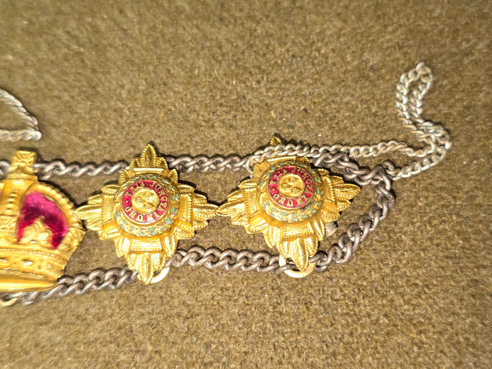 WWII British Sweetheart Bracelet