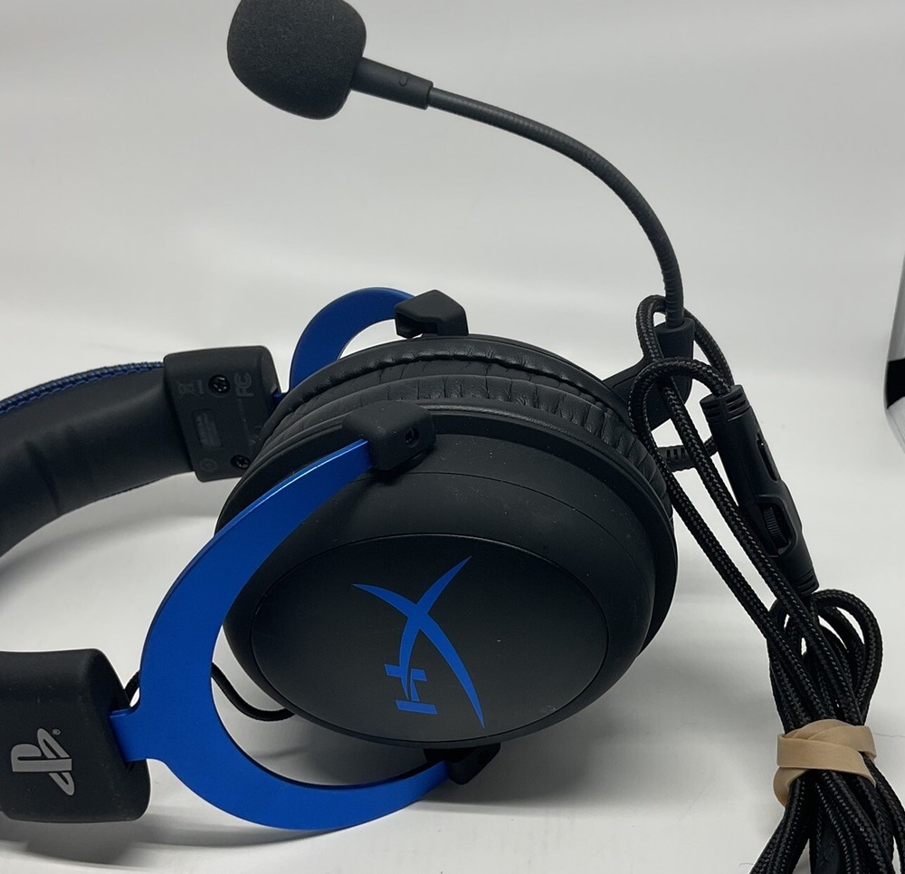 HyperX Cloud PlayStation Official PS4 Wired Stereo Gaming Headset, Untested