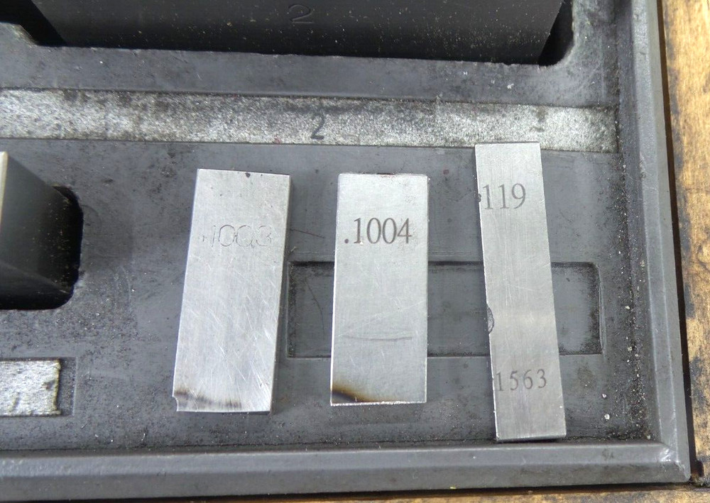 Rectangular Gage Block Set (G126009-1 (AO) BY-74)