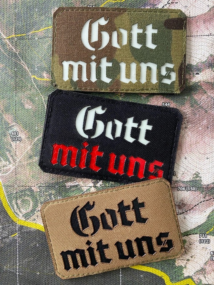 Tactical military morale  patch "Gott mit uns"