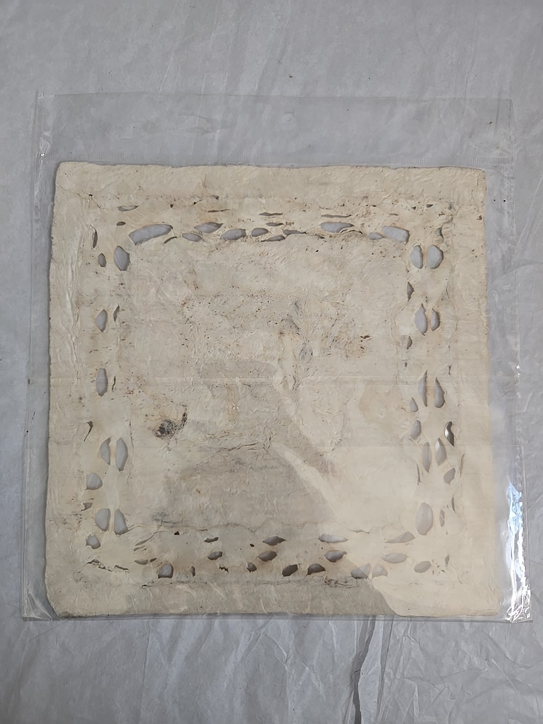 Mexican Folk Art Lot Otomi Embroidery On Amate Paper