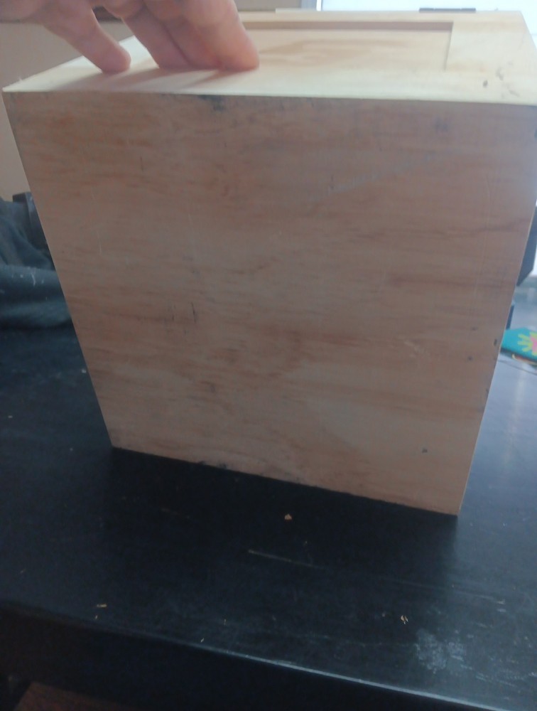 Snap-On Gift Box Wooden Crate (Empty)