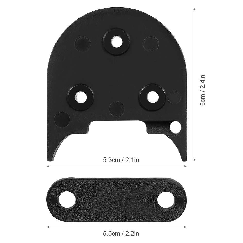 10 Inch Wheel Rim Conversion Kit For M365 Scooter Black