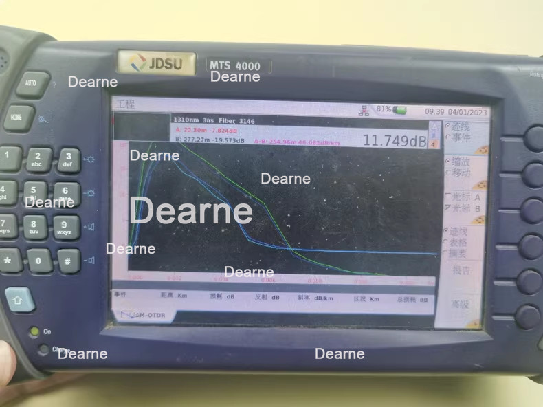 JDSU Optical Time Domain Reflectometer MTS-4000