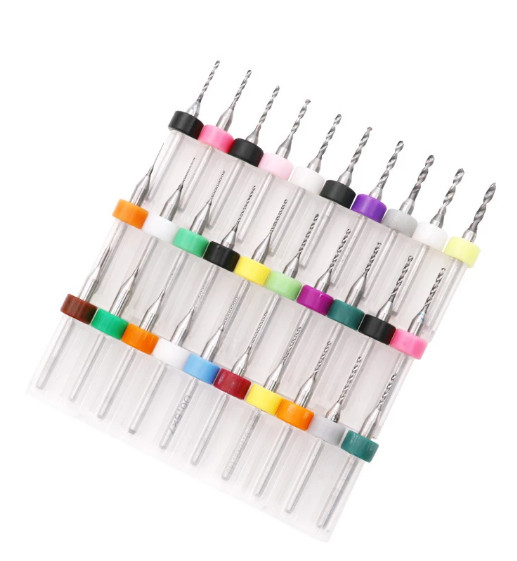 2set 0.1-1mm PCB Print Circuit Board Carbide Micro Drill Bit Tool Set