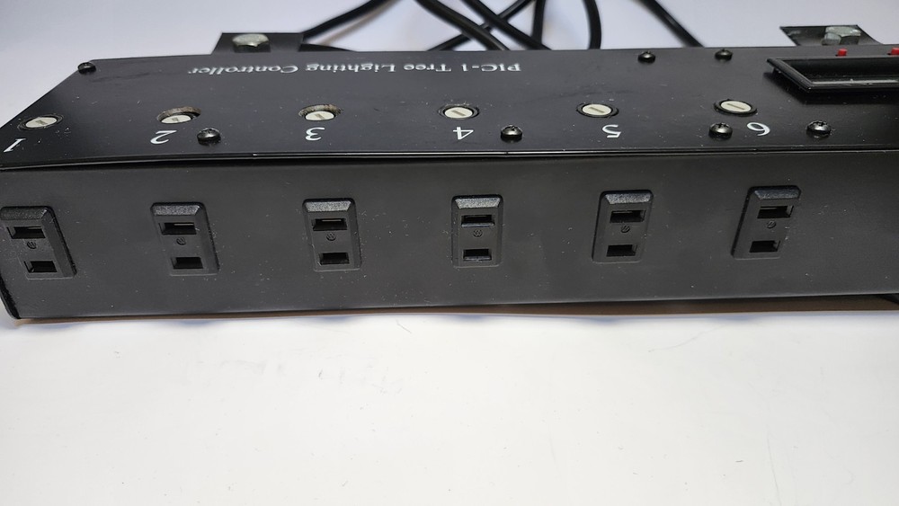 Commercial PIC-1 Programmable Tree Lighting 6 Chanel Controller RS-485