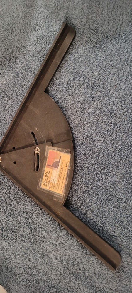 Vintage Adjustable Saw Setting Guide/Square By Exact Cuts
