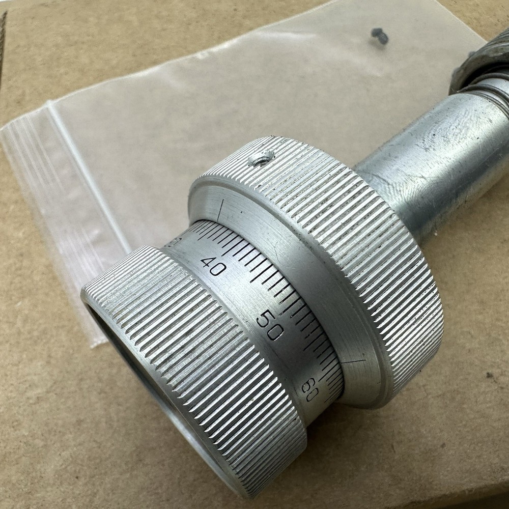 Bausch & Lomb Complete Height Adjustment Spindle + Knobs for Balplan Microscope