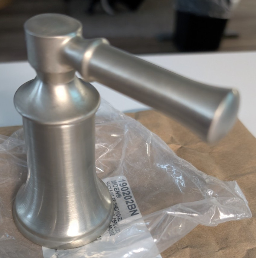 Moen 190202BN Brushed Nickel Handle Kit Replacement