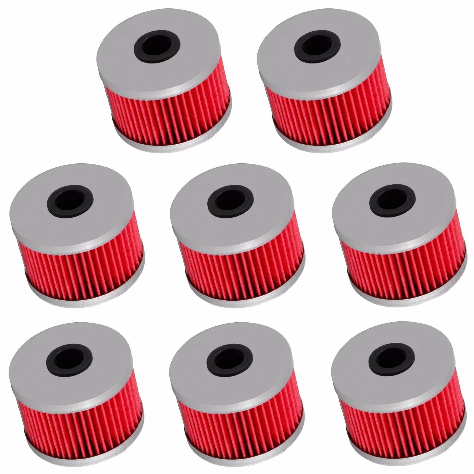 8-Pack Oil Filter Filters fits Kawasaki KFX450R Polaris Predator 500 Outlaw 500