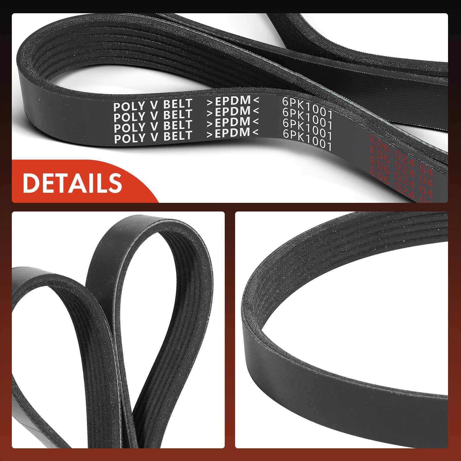 39.48 In Serpentine Belt for BMW 228i 320i 328i 428i X1 Z4 Volkswagen Golf Jetta