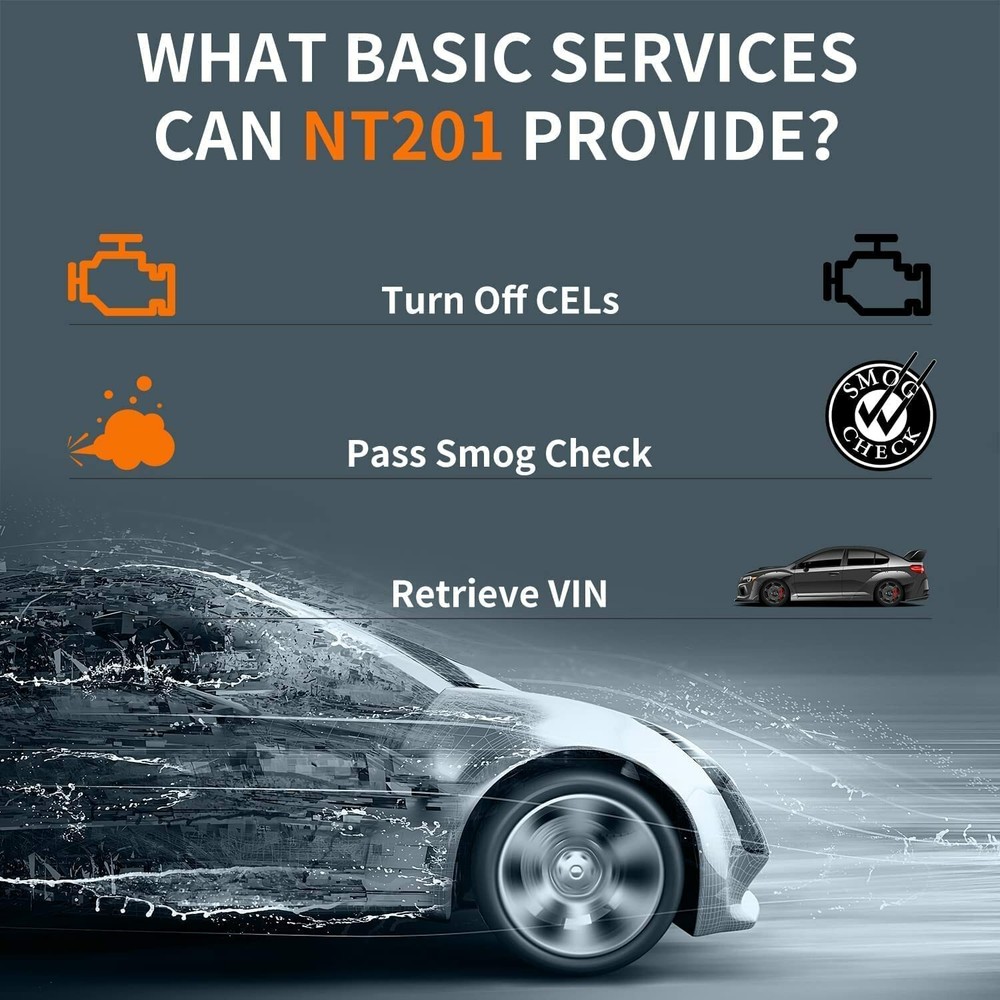 Foxwell NT201 Automotive OBD2 Scanner OBD Car Code Reader Diagnostic Scan Tool