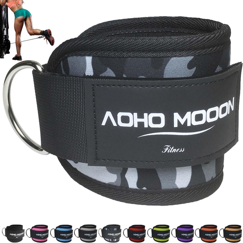 Multi-Functional Ankle Cuffs for Cable Machines - Kickback & Leg Exercises