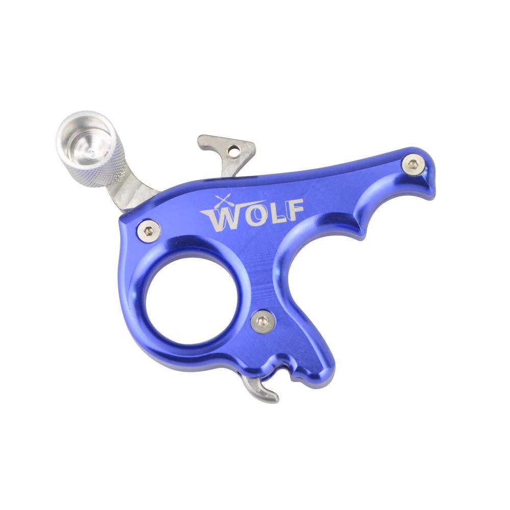 Archery Bow Release Aids 3 Fingers for Compound Bow Thumb Release Trigger Com...