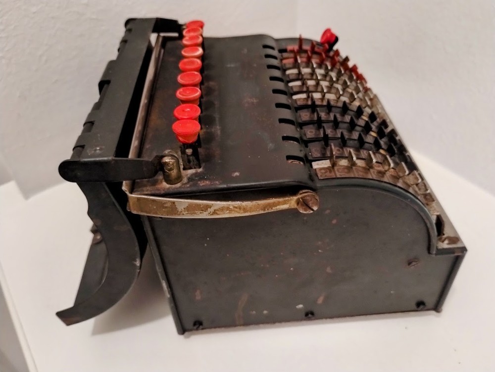 Antique Star Calculator Adding Machine By Todd Protectograph Co. NY