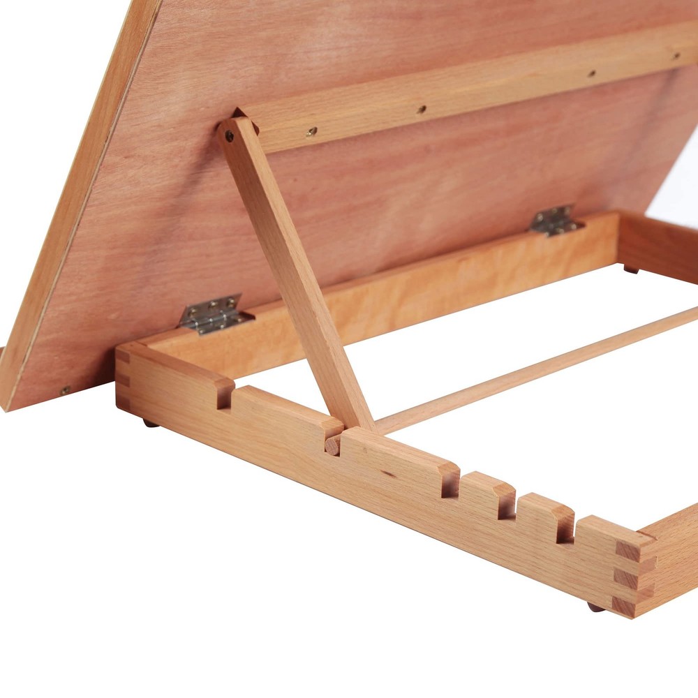 Falling in Art Extra Large 5-Position Wood Drafting Table Easel Drawing and