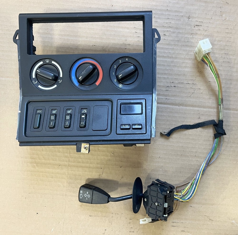 Bmw Z3 Centre Console Heater Control Panel Buttons BC Stalk OBC Computer