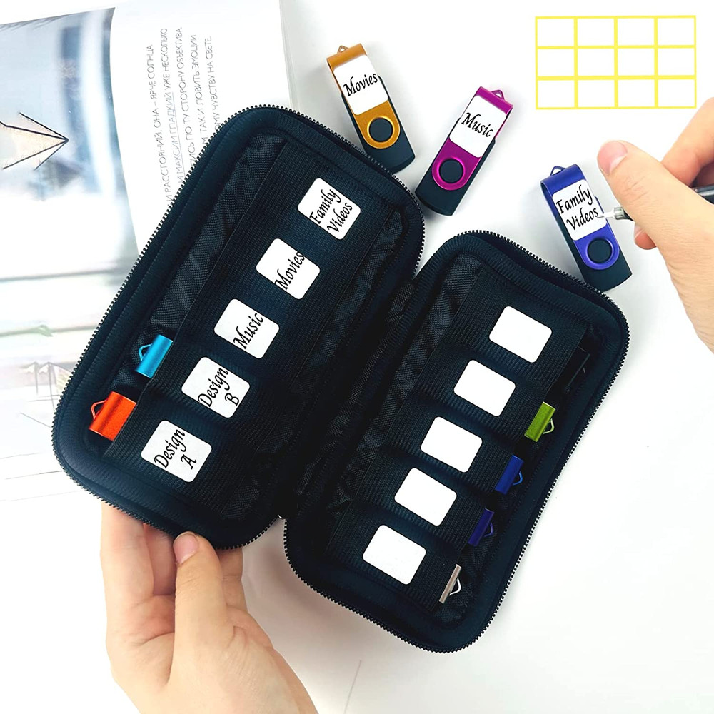 Flash Drive Case USB Storage Case JBOS USB Holder Storage Bag, Electronic Access