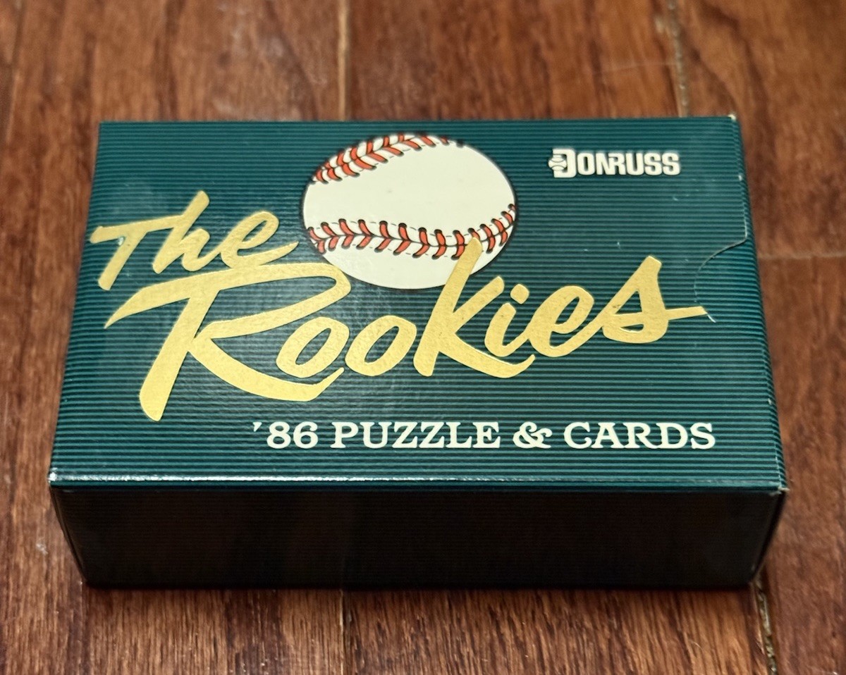 1986 Donruss The Rookies Unopened Factory Sealed Set Barry Bonds Bo Jackson L15