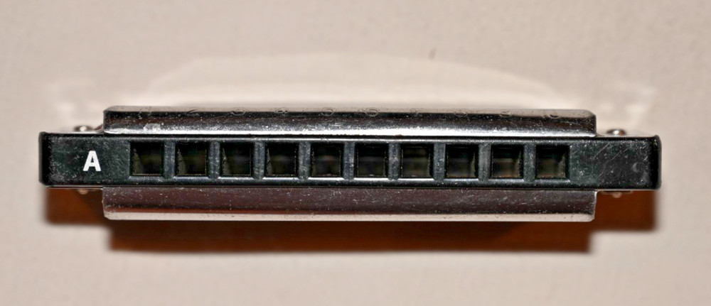 Lee Osker TOMBO harmonica 1st A 2nd E with case