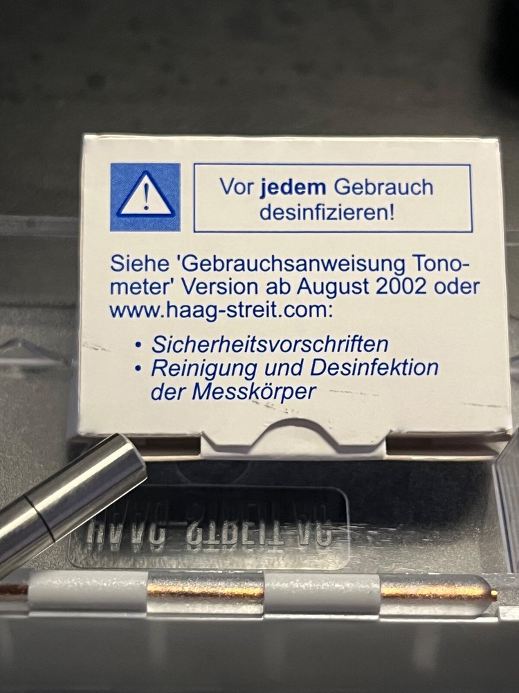 Tonometer Prism and Calibration tool for Applanation Tonometer