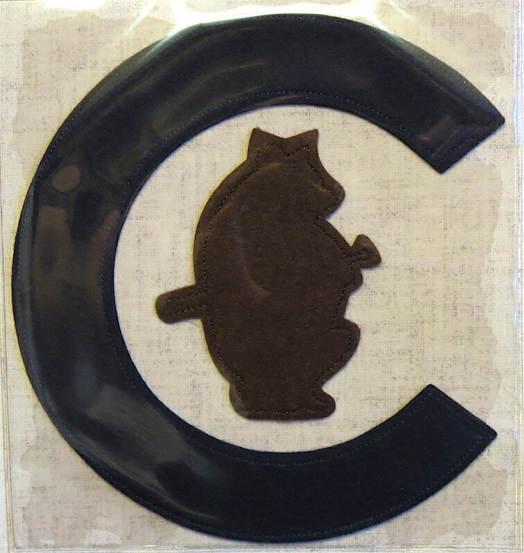 1908 CHICAGO CUBS Cooperstown Collection TEAM PATCH Willabee & Ward ~ PATCH ONLY