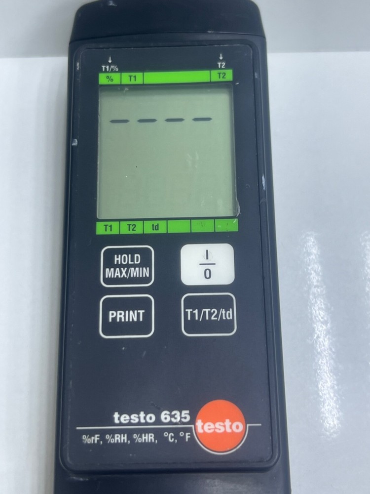 TESTO 635 HOLD MAX/MIN