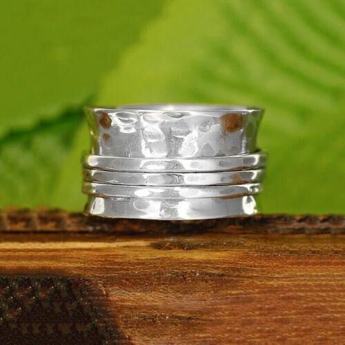 Spinner Ring Solid 925 Sterling Silver Band Ring Handmade Ring All Size