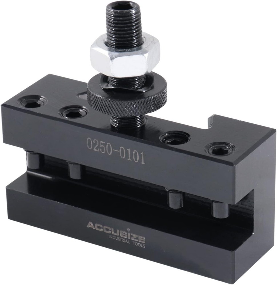 Compact AXA Tool Post Holder for Enhanced Machining with 1/2'' Tools