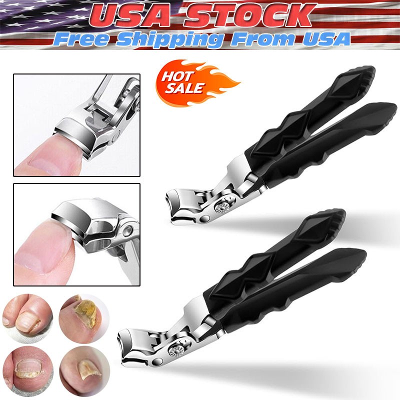Extra Large Toe Nail Clippers For Thick Nails Heavy Duty Stainless Professional