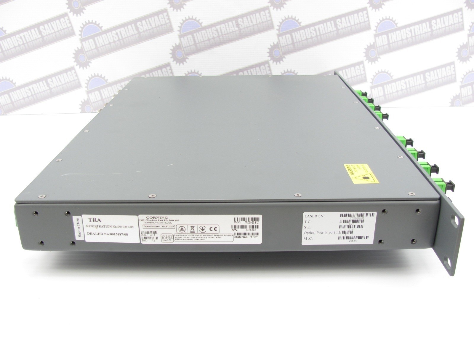 CORNING - WB-B8U - 8-PORT BASE UNIT MOBILE ACCESS - 8 x SC/APC optical - 1RF