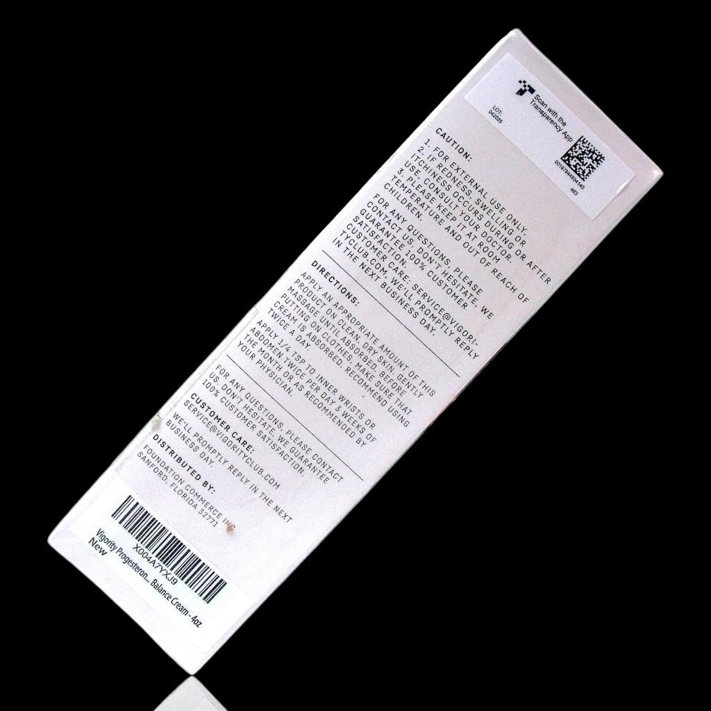 (2-Pack) Progesterone Cream for Women Menopause Relief Natural Bioidentical, New