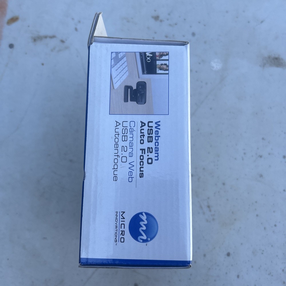 Micro Innovations Webcam U.S.B 2.0 Auto Focus Built In Microphone