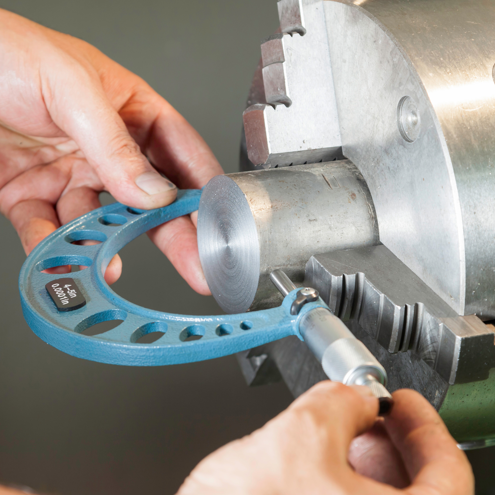 HFS 0-4"x0.0001"4pc Premium Outside Micrometer Set Solid Metal Frame Carbide Tip