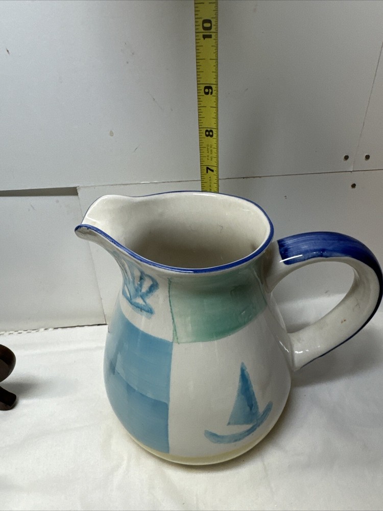Atico International pitcher beach theme in pre-owned condition 