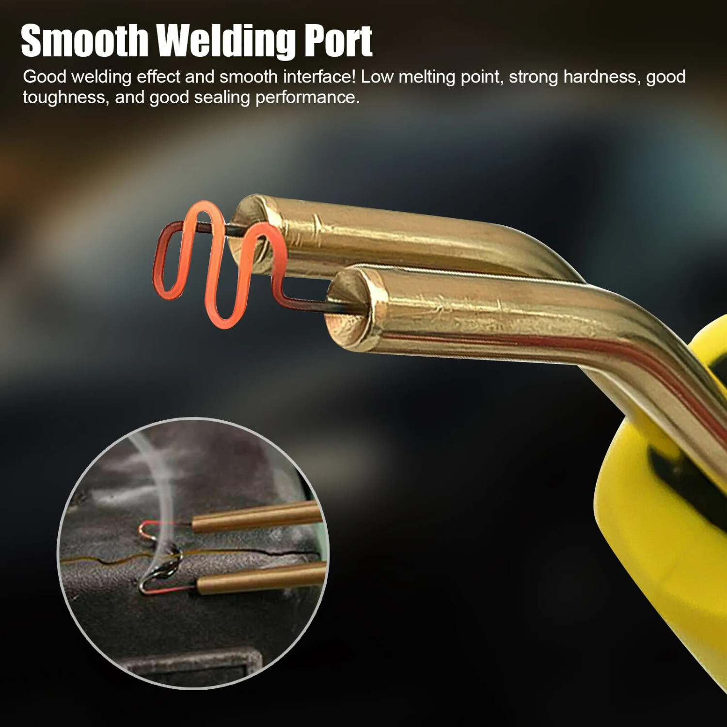 1000X 0.6mm/0.8mm Hot Staples Plastic Welding Wave Stapler For Car Bumper Repair